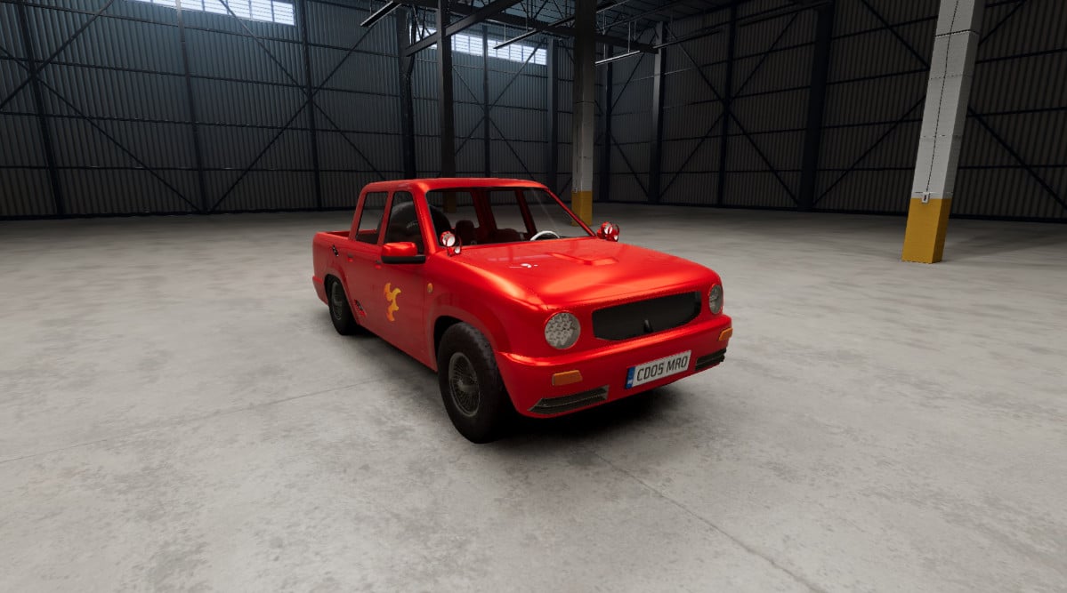 Automation. offroad car  V8. Turbo